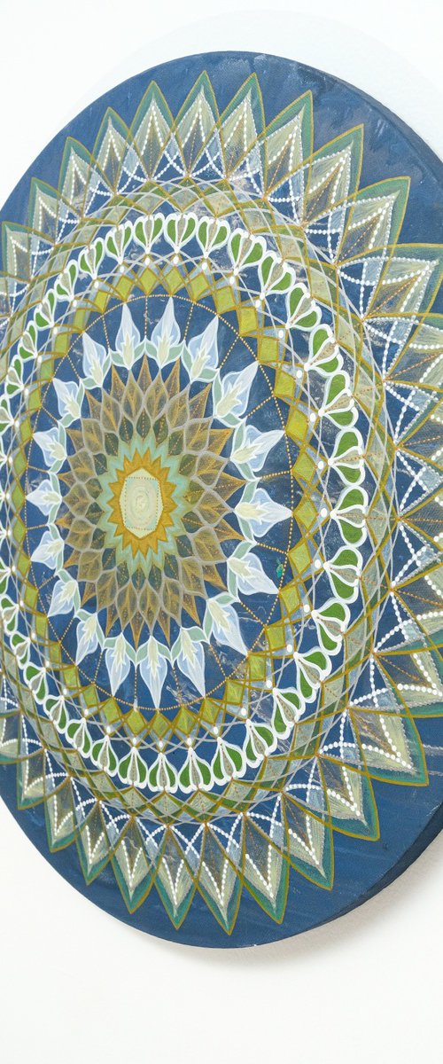 “Rebirth” Mandala by Elena Akulova