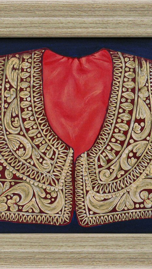Traditional Albanian vest by Bledi Kita