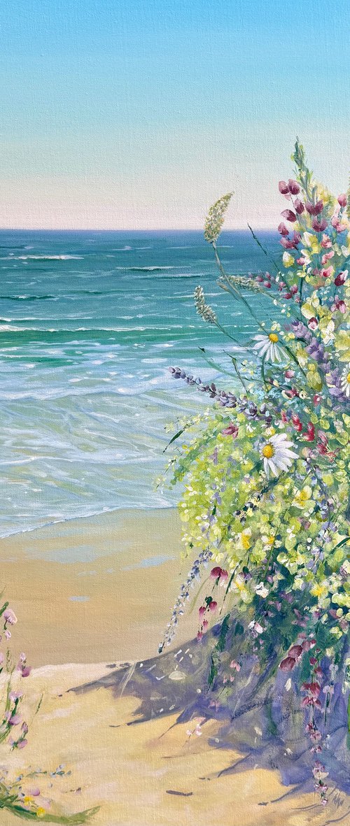 View from the dunes by Emma Sian Pritchard