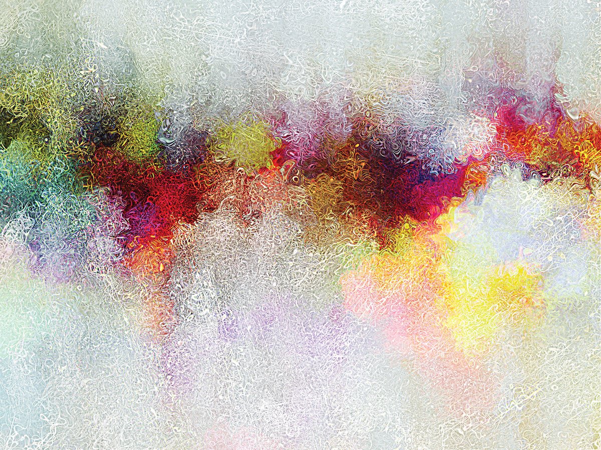 Abstract Botanical Print By Javier Diaz, 79 X 60, Desmadejados, Original Artwork