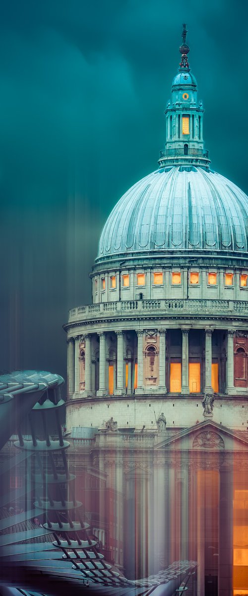 St Pauls Blur by Paul Nash