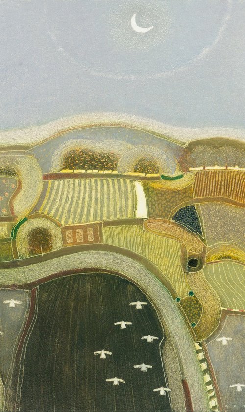 Suddenly the sky turned pale by Rob   van Hoek