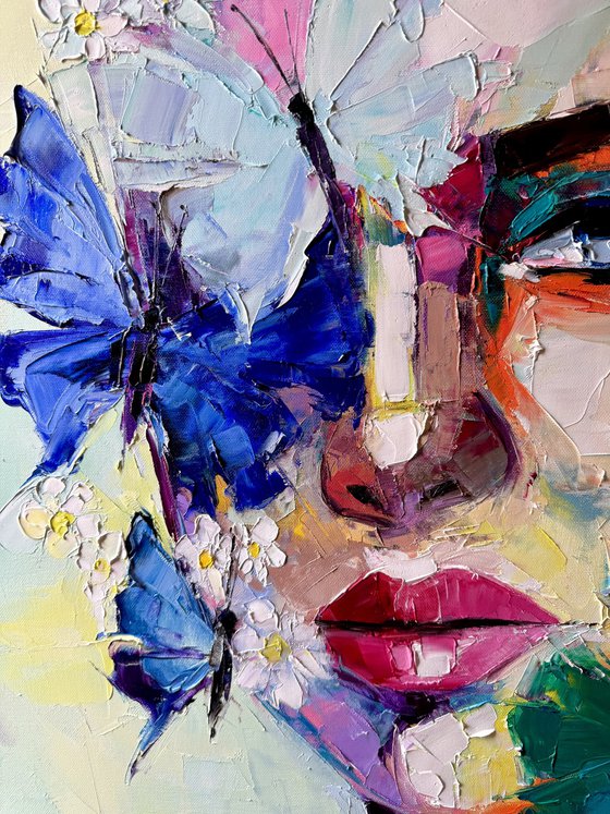 Behind the first bloom