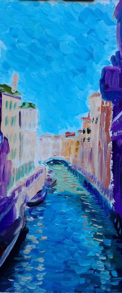 One of the many canals of Venice by Dmitry Fedorov