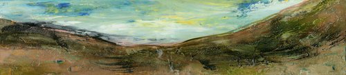 Land Of Souls 10 - Textural Landscape Painting by Kathy Morton Stanion by Kathy Morton Stanion