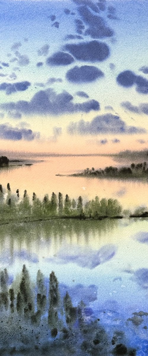 Morning sky Colorful Sunrise by Yuliia Sharapova