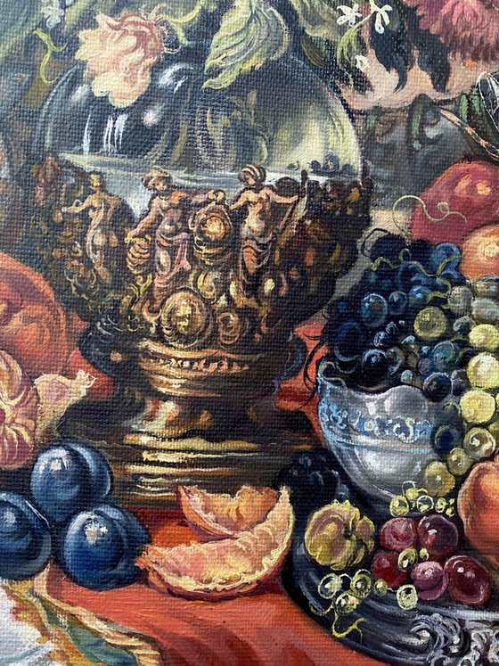 Still life with sweets