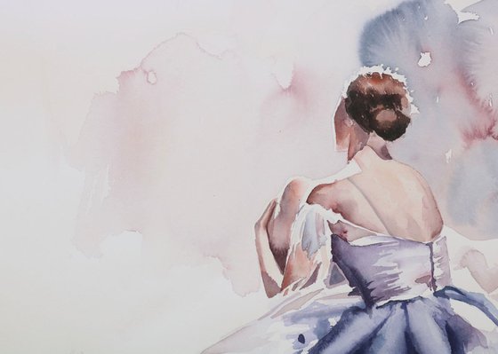 Ballerina in the Lilac Gown