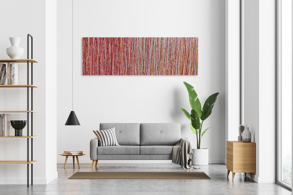 String Theory X By Simon Beesley, 72 X 24, Artwork For Sale On Artfinder