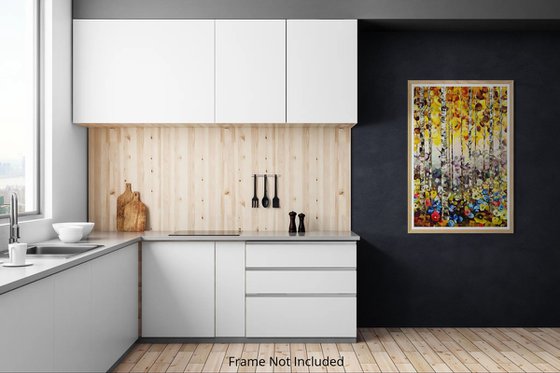 Golden Birch Garden