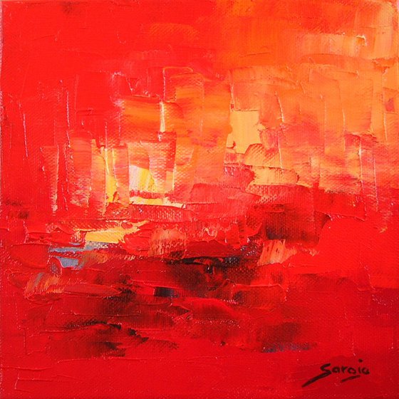 Cadmium Red Landscape (ref#:1064-20Q)