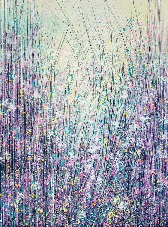 Wild Flowers In Pastel Colours