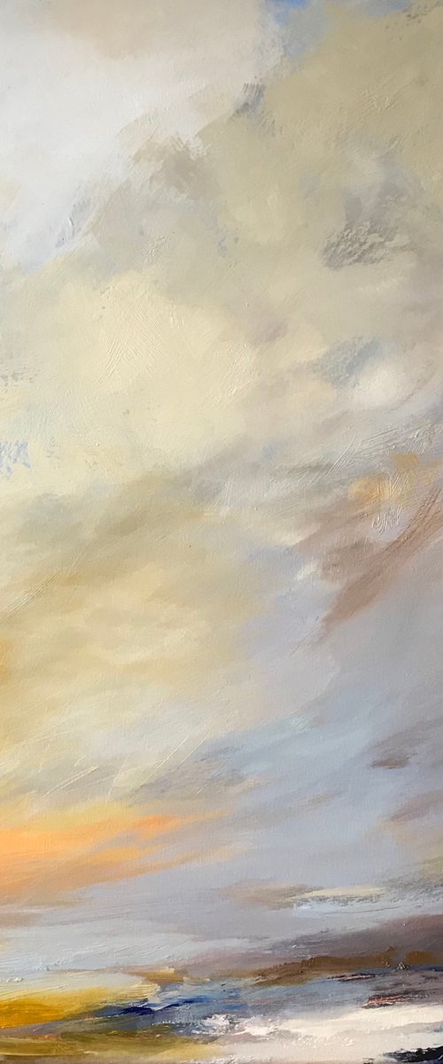 Warm Glow on a Cold Day by Belinda Reynell