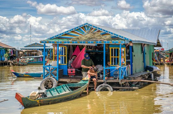 The Floating Barber - Signed Limited Edition