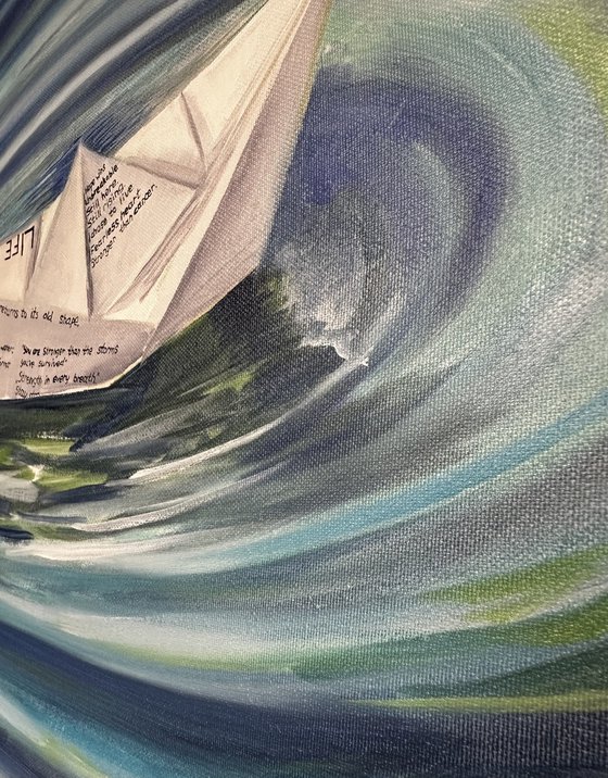 Paper boat of thoughts 2