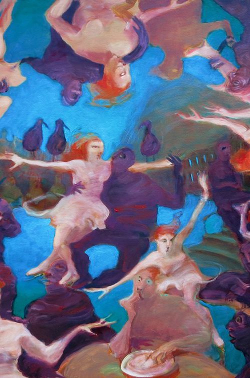 The Figure Skaters by Egle Colucci
