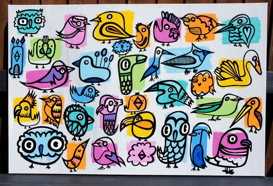 34 Different Ways To Draw A Bird