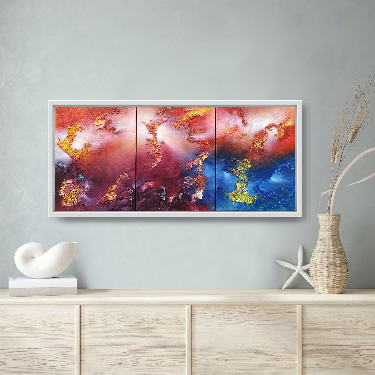 Quilotoa By Eelke Van Hoof, 35 X 16, Artwork For Sale On Artfinder