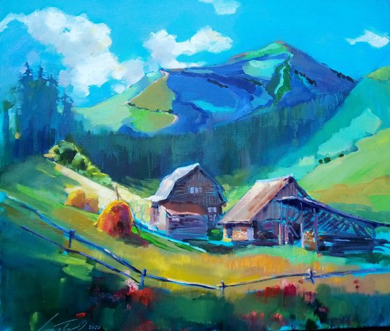 Summer in the mountains