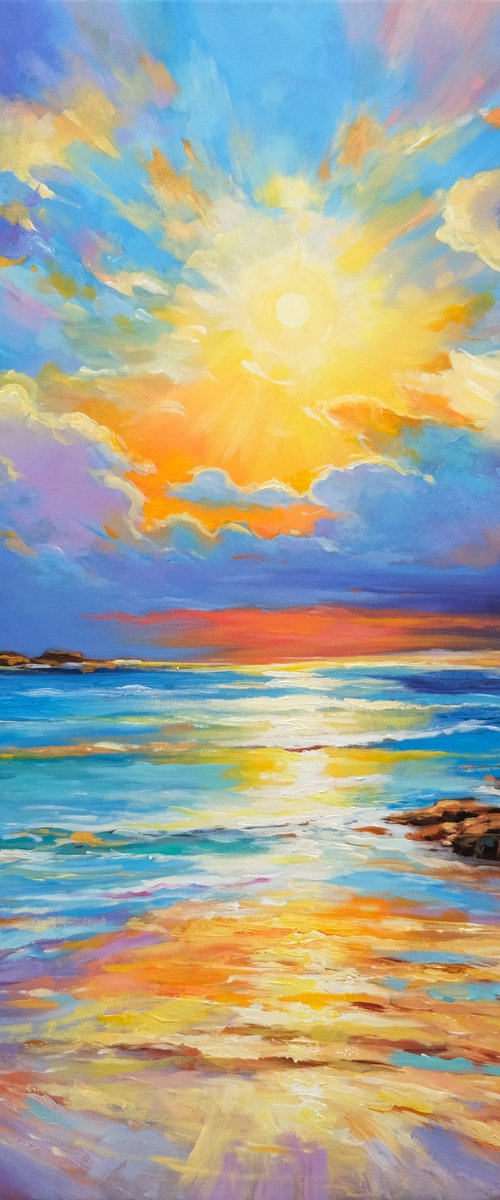 Sunset Seascape Dream by Behshad Arjomandi