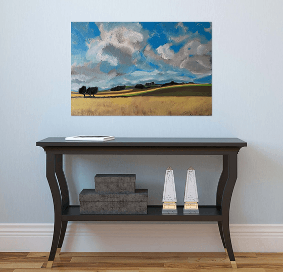 Fife landscape near Drumeldrie