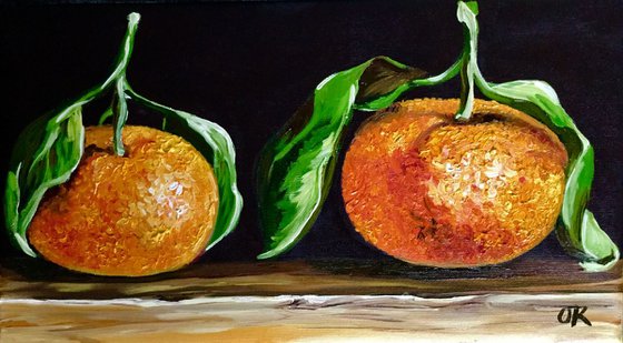 Still life with Oranges #2