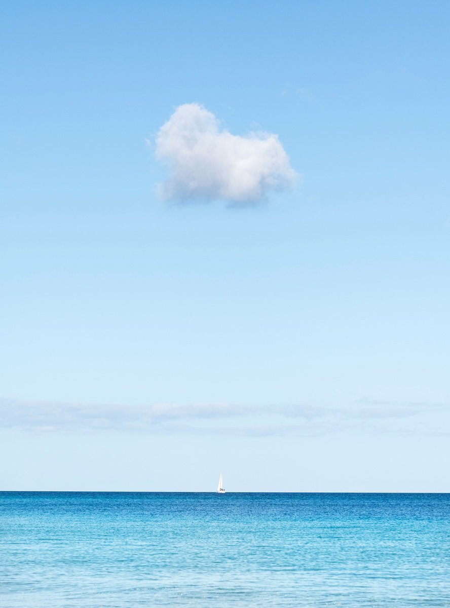 Photorealistic Landscape Photograph By Andrew Lever, 33 X 47, The Cloud 2., Original Artwork