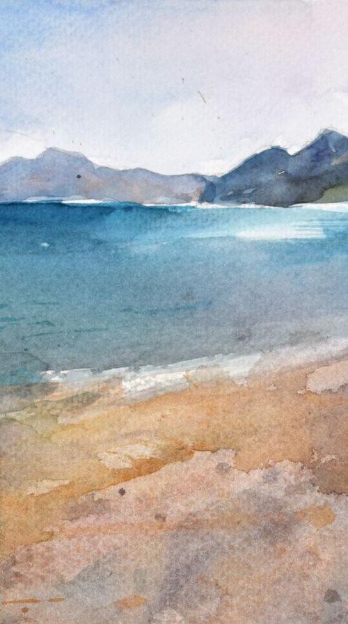 Seascape 2 by Goran Žigolić Watercolors