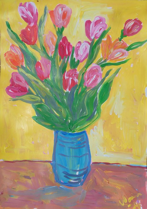 Tulips by Kirsty Wain