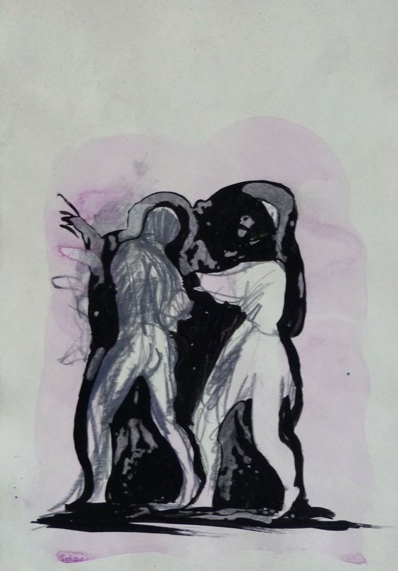 Dynamic Study 10, 21x29 cm