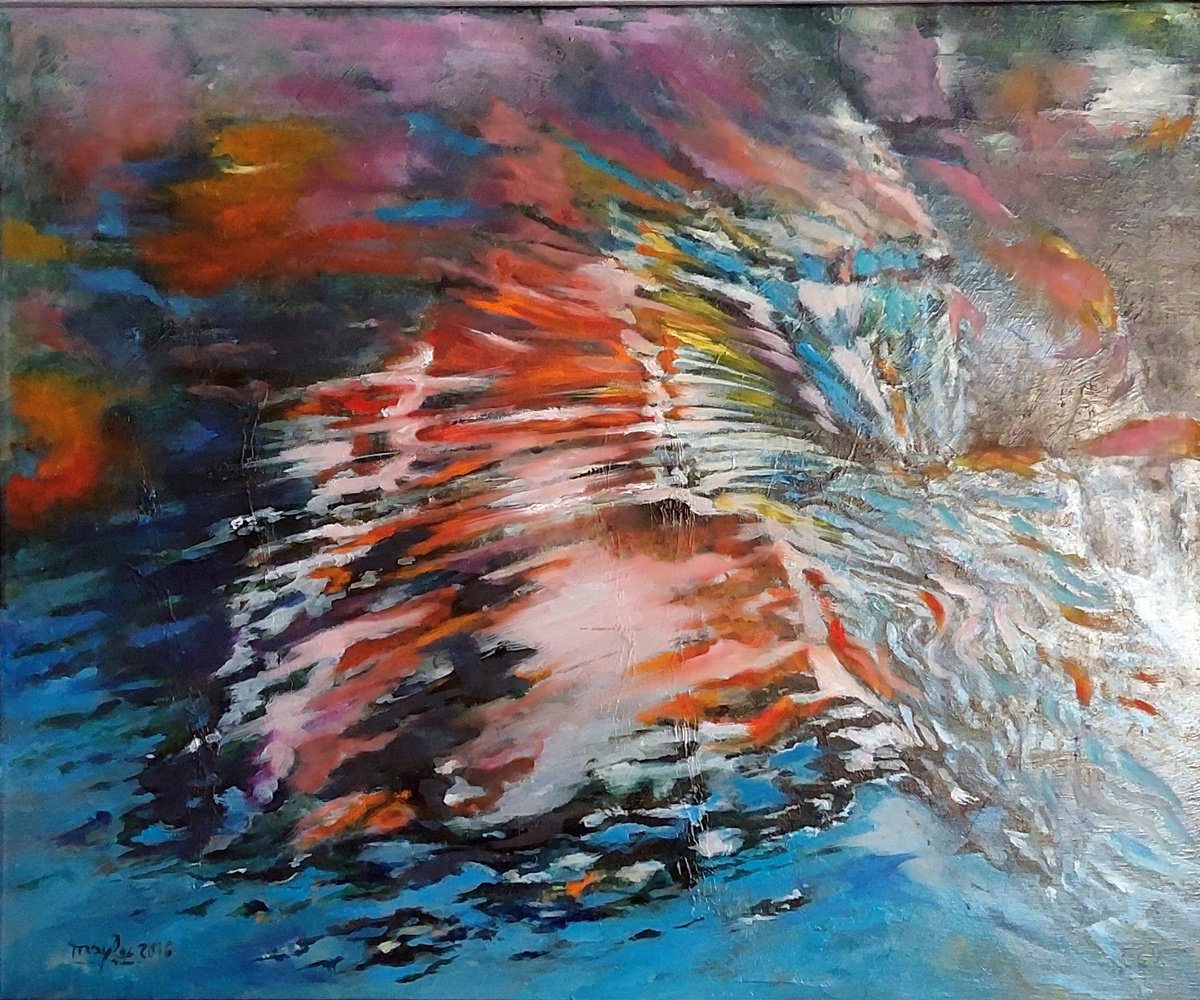 REFLECTION ON THE RIVER by Maylu Garci?a