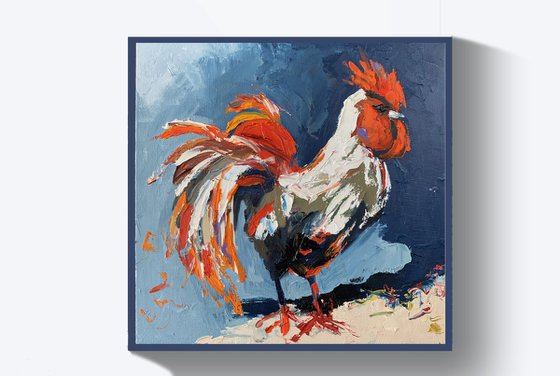 Colorful Rooster.
