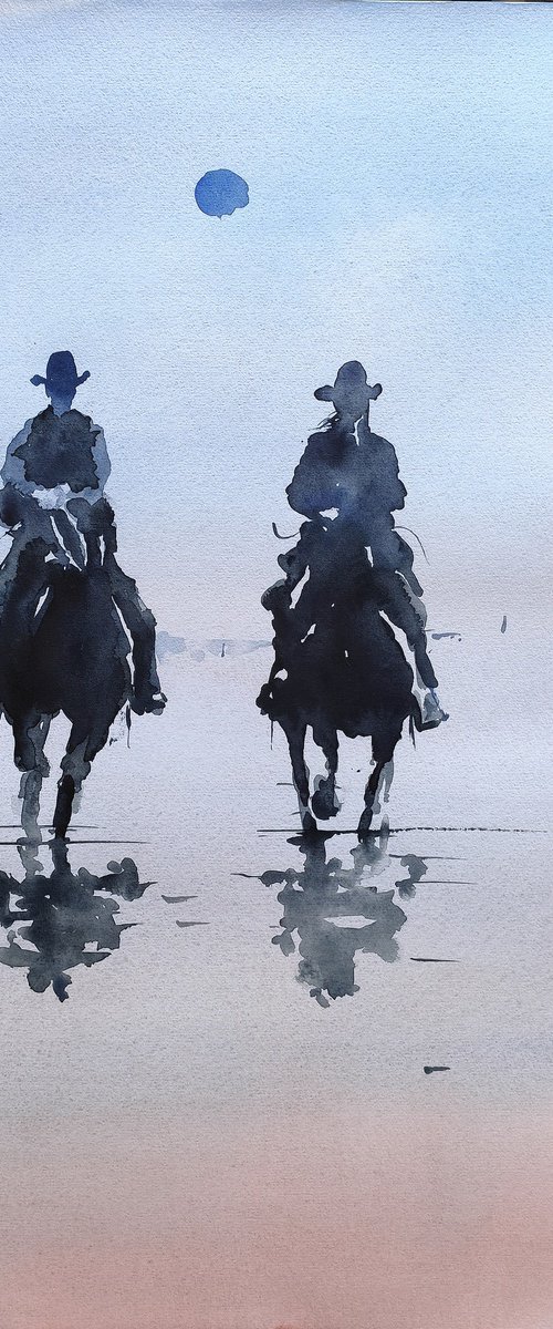 cowboys 4 by Oscar Alvarez Pardo