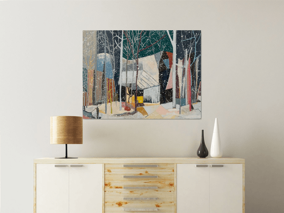 The Coziest Cabin In The Heaviest Snow