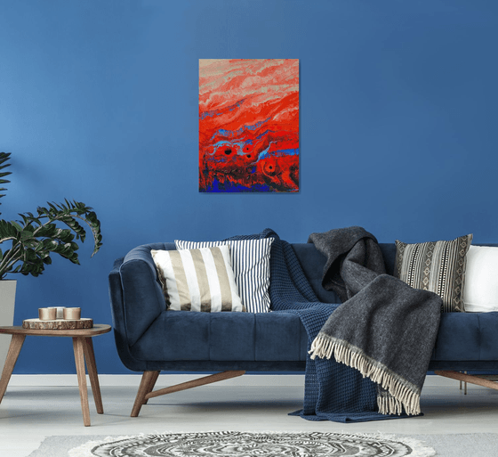 Red Sky II 60x80cm