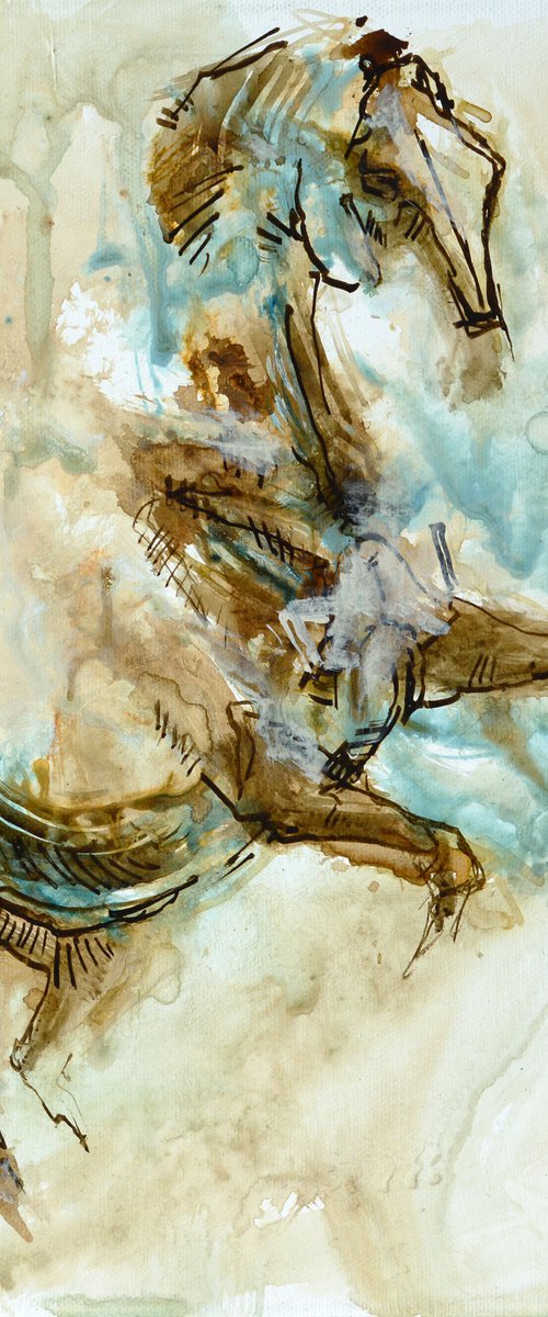 Equine Nude 93t by Benedicte Gele