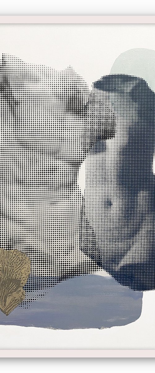 Halftone Statue Meets Earthy Vibes by VICTO