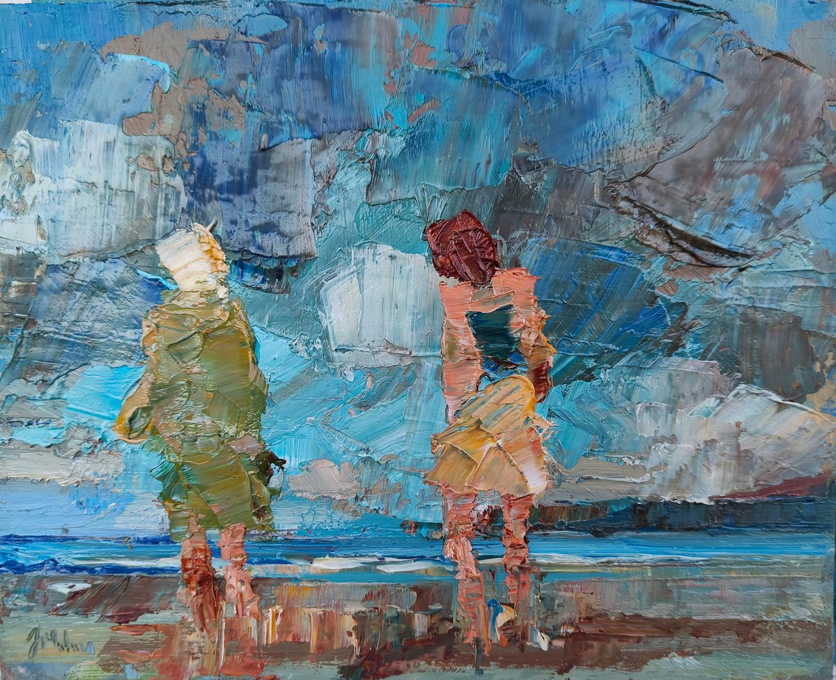 A Day Out By Mahonart75, 10 X 8, Artwork For Sale On Artfinder
