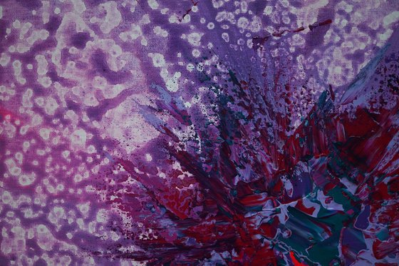 Watercolor Madness Purple Rain