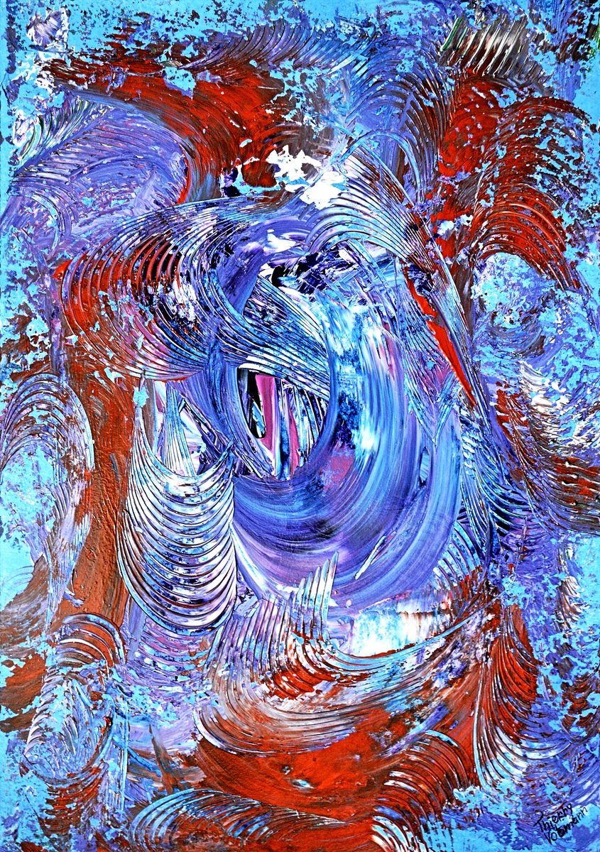Ideal Gift 63 By Thierry Vobmann. Abstract ., 12 X 17, Artwork For Sale On Artfinder