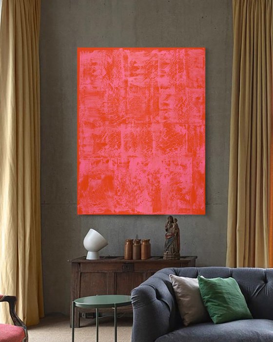 Pink Orange Red