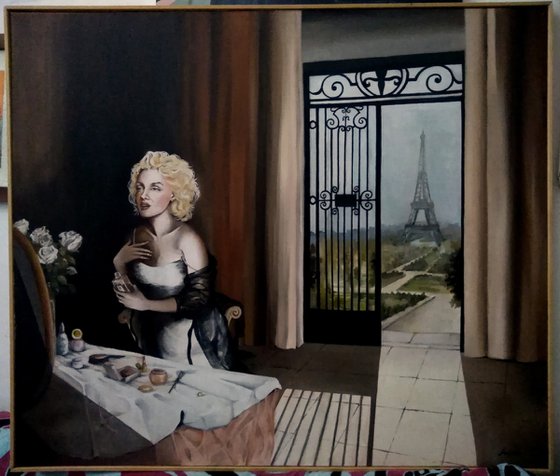 Paris - Oil painting-portrait-cityscape