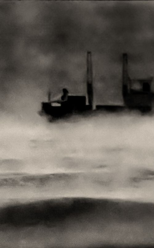 Ship in Mist by Sam Notarbartolo