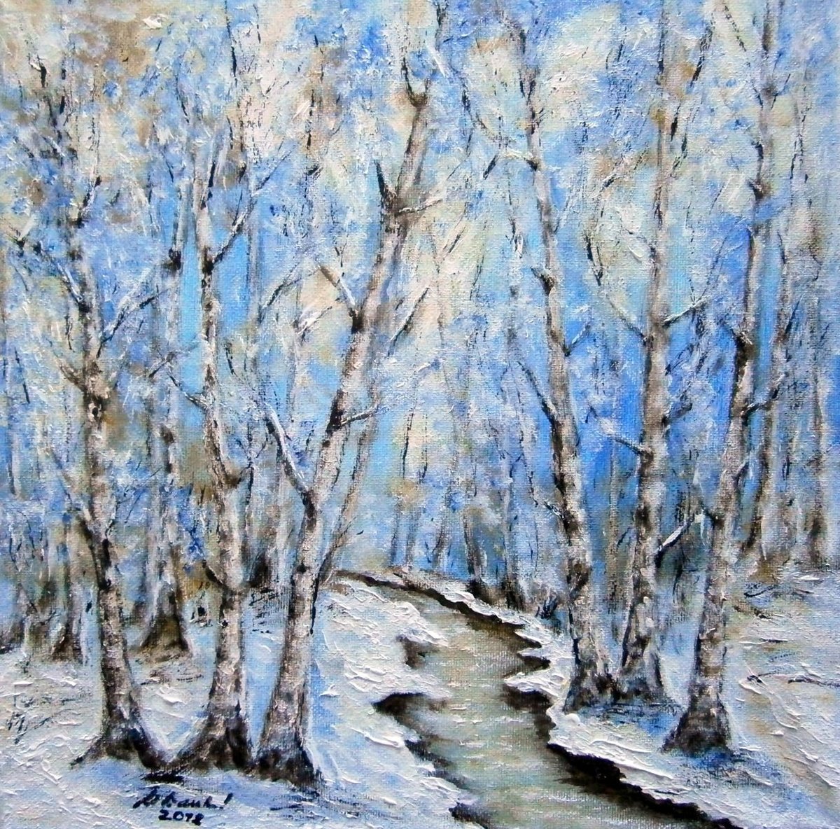 Winter country 3 by Emilia Urbanikova