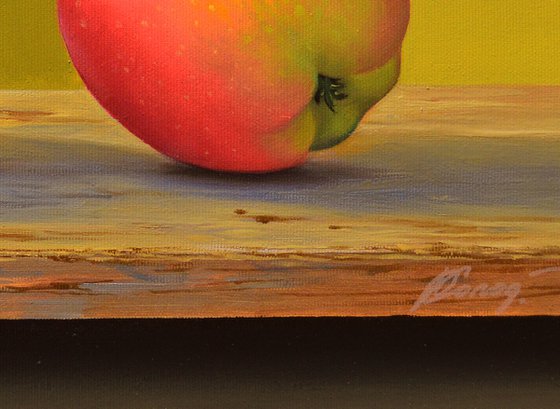 Two Apples. Still Life