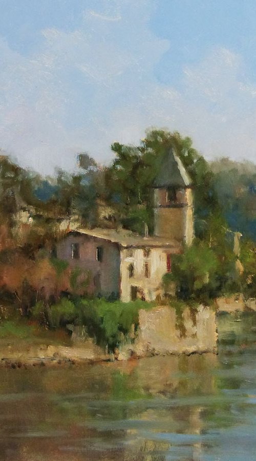 Ile Barbe (Lyon) by Pascal Giroud