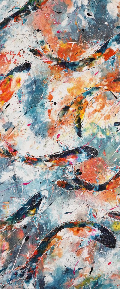 Fishes in a Sea of Colors by Dominique Lenoir