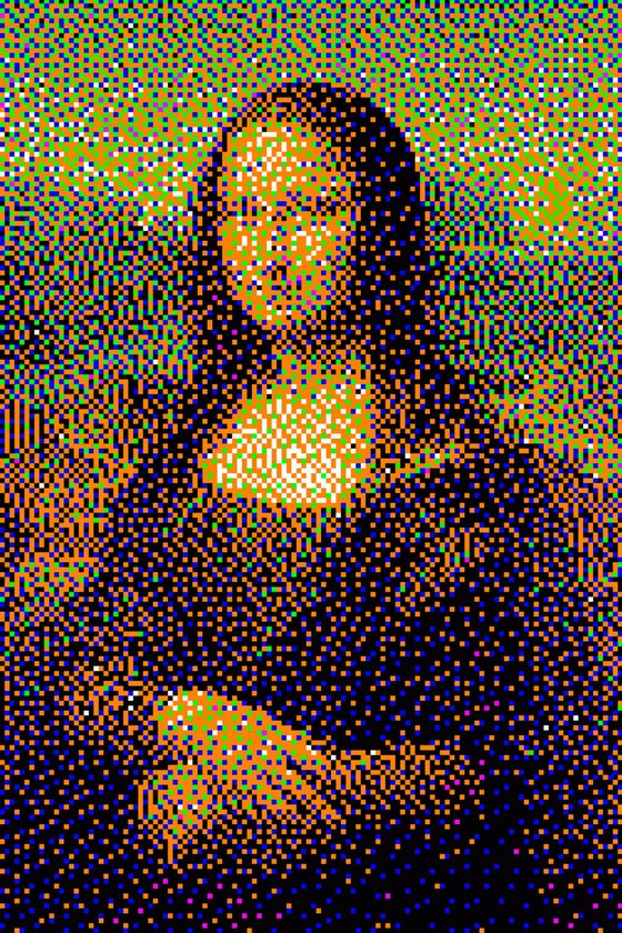 GA#389 Mona Lisa poster I