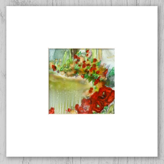 Encaustic Floral Collection 1