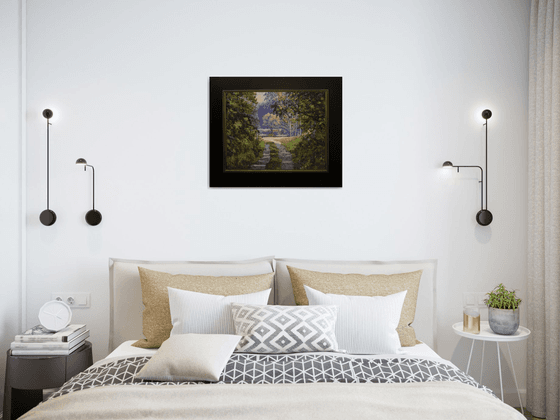 Colorful Forest Light